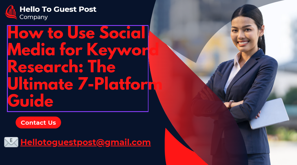 How to Use Social Media for Keyword Research
