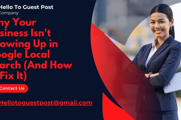 Business Isn't Showing Up in Google Local Search