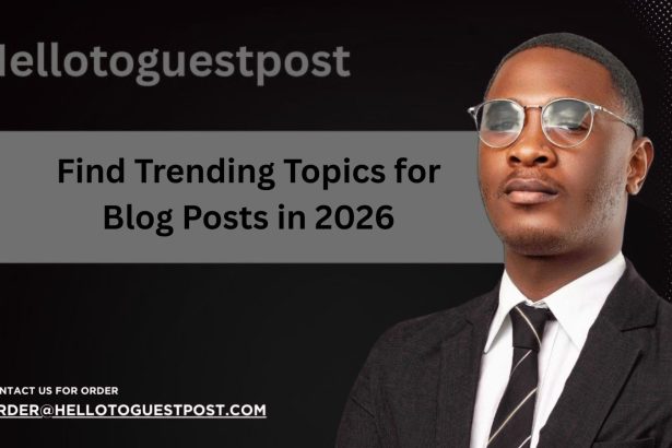How to Find Trending Topics for Blog Posts in 2026