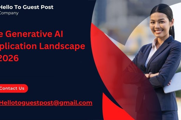 The Generative AI Application Landscape in 2026