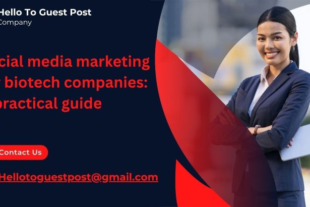 Social media marketing for biotech companies