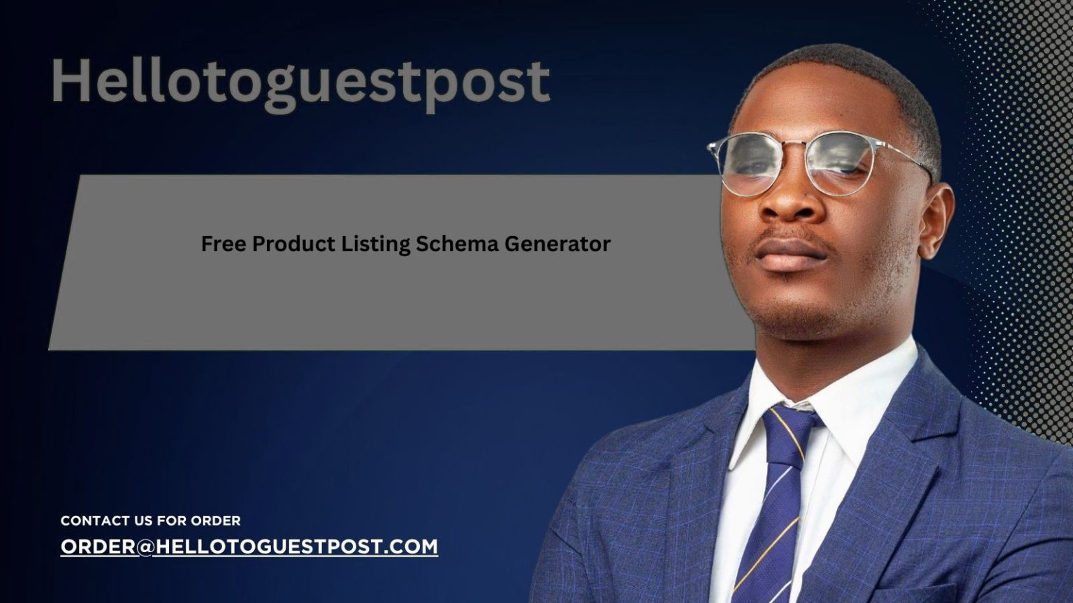 Free Product Listing Schema Generator